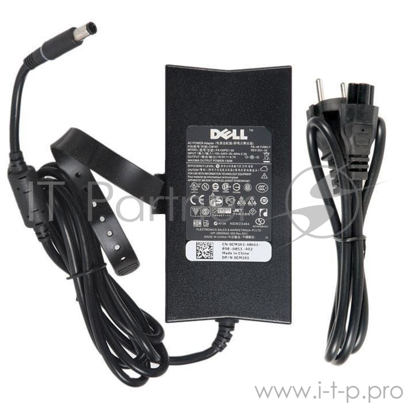 Блок питания для Dell 19.5V, 6.7A, 130W, оригнал