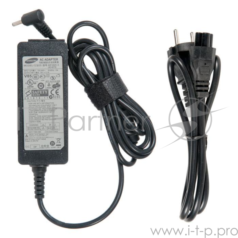 Блок питания для Samsung 19V 2.1 A, 40W, 3.0x1.1