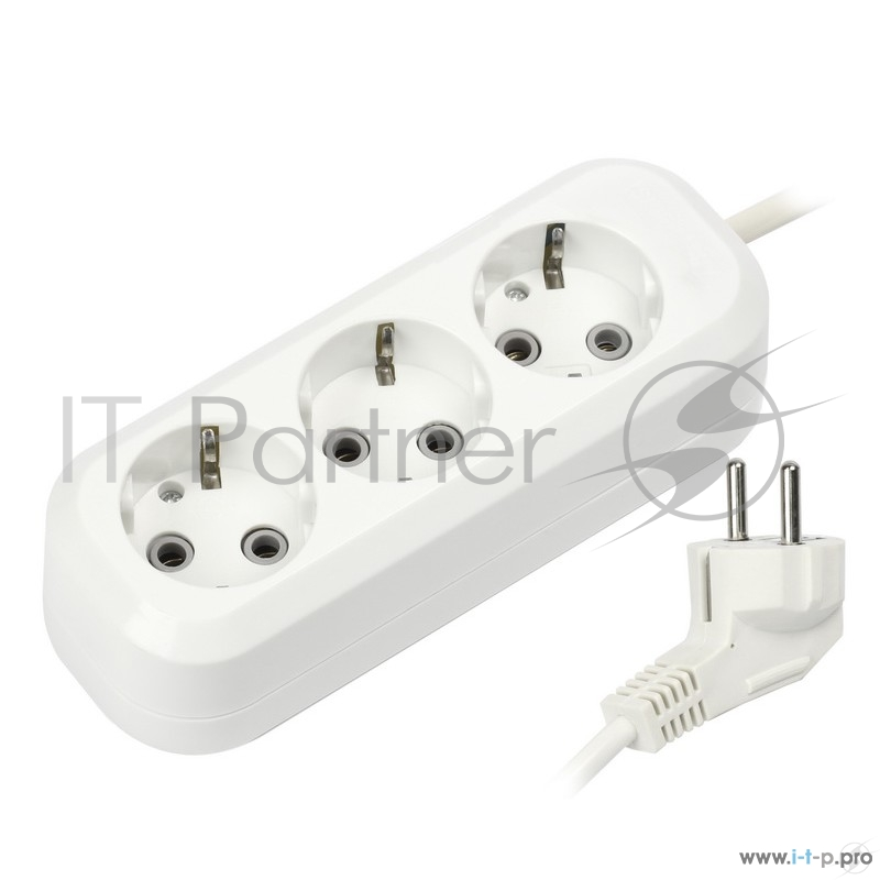Удлинители бытовые, Сетевые фильтры, Тройники Smartbuy SBE-16-3-07-Z Удлинитель 3 гнезда 7 метра 110А/3,5кВт с заземлением ПВС 3х1мм2