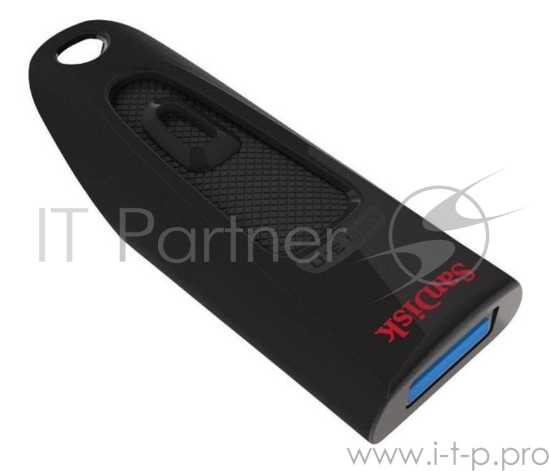 Накопитель USB flash 128ГБ SanDisk Ultra, черный (USB3.0)