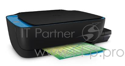 МФУ HP Ink Tank Wireless 419 AiO (Z6Z97A), 4-цветный струйный СНПЧ принтер/сканер/копир A4, 19 (16 цв) стр/мин, 1200 dpi, CISS, 1tray 60, USB2.0/Wi-Fi, автомат.клапан перекрытия подачи чернил (Старт.чернила: 15000 стр черн и по 8000 стр CMY. Гар. 1 г