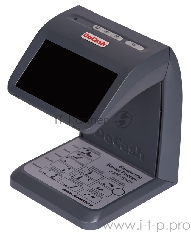 Детектор банкнот DoCash mini IR просмотровый мультивалюта