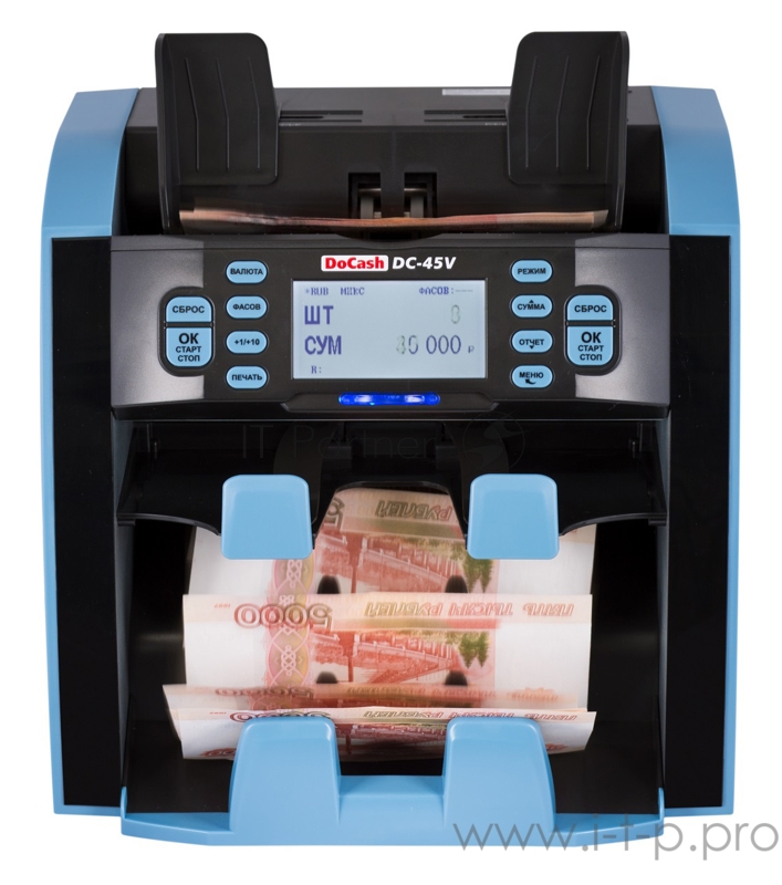 Счетчик банкнот DoCash DC-45V мультивалюта