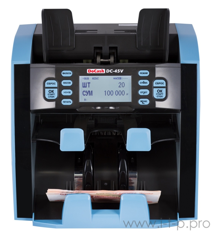 Счетчик банкнот DoCash DC-45V мультивалюта