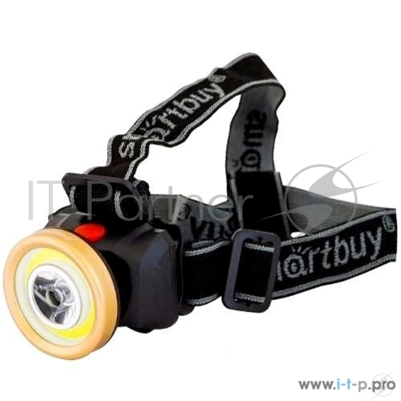 Smartbuy Фонари Smartbuy SBF-HL026 Светодиодный налобный фонарь 1 Вт LED+ 3 Вт COB