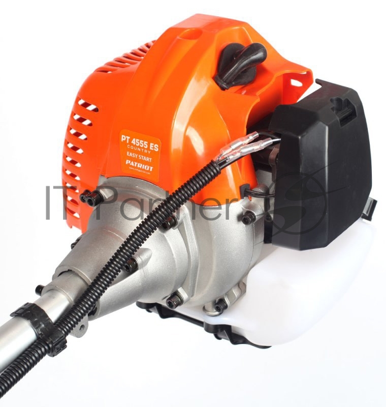 Бензотриммер PATRIOT PT 4555ES Country 250108045 { неразборная, раб. объем 45сс, 2.5 л.с., диам.диска 23см, леска 2.4мм, захват 46см}
