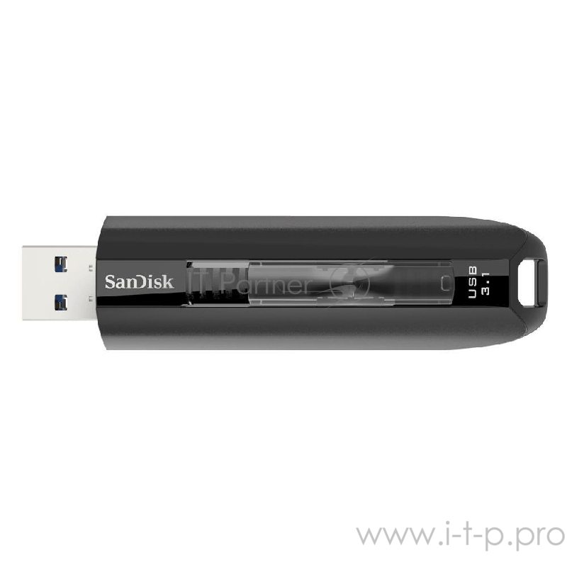 Накопитель USB flash 128ГБ SanDisk Extreme Go, черный (USB3.1)
