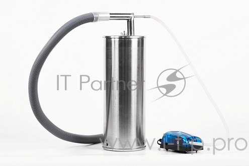 Коптильня бытовая холодного копчения Дым Дымыч модель 02 - дымогенератор, нержавеющая сталь