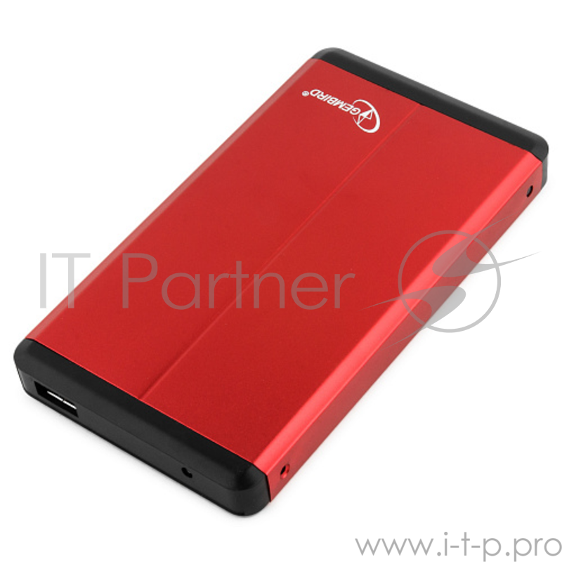 Внешний корпус 2.5 Gembird EE2-U3S-2, красный, USB 3.0, SATA