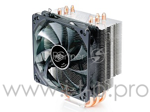 Вентилятор Cooler Deepcool GAMMAXX400 RET {Soc-775/1366/1155/1156/1150/2 AM2/АМ2+/АМ3/AM3+/FM1}