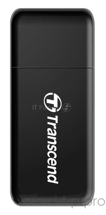 Картридер внешний TRANSCEND TS-RDF5K, черный