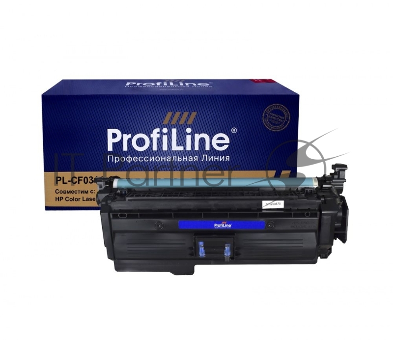 Картридж PL-CF031A (№646A) для принтеров HP Color LaserJet CM4540 Cyan 12500 копий ProfiLine
