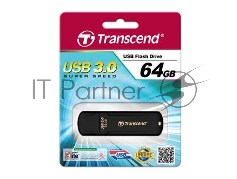 Накопитель USB flash 64ГБ Transcend JetFlash 700 TS64GJF700 (USB3.0)