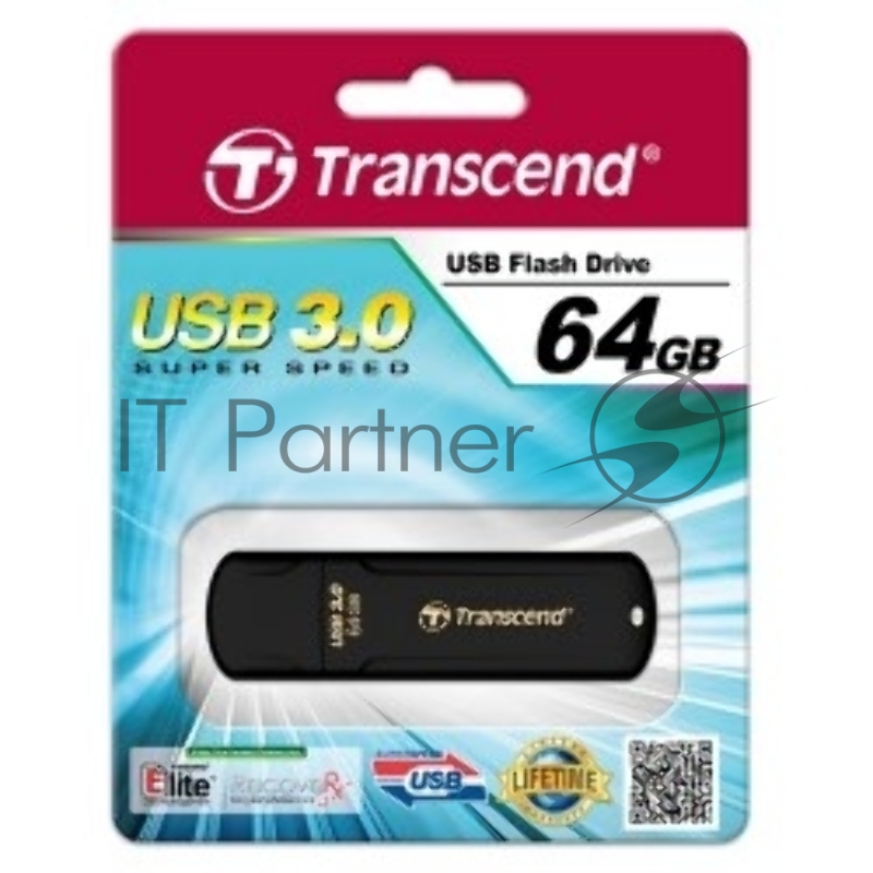 Накопитель USB flash 64ГБ Transcend JetFlash 700 TS64GJF700 (USB3.0)
