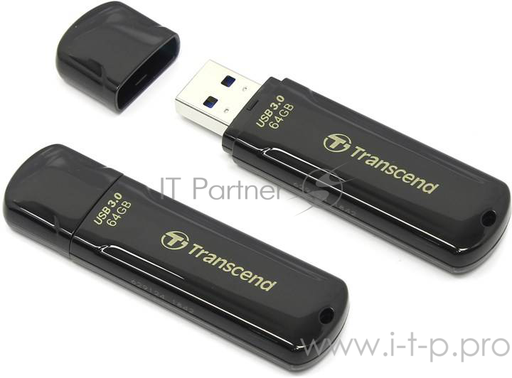 Накопитель USB flash 64ГБ Transcend JetFlash 700 TS64GJF700 (USB3.0)