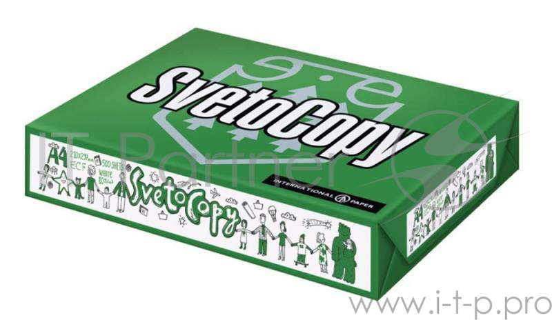 Бумага 210х297 SvetoCopy A4 80г/м2 500л