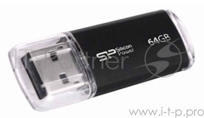 Носитель информации Silicon Power USB Drive 64Gb Ultima II SP064GBUF2M01V1K {USB2.0, Black}