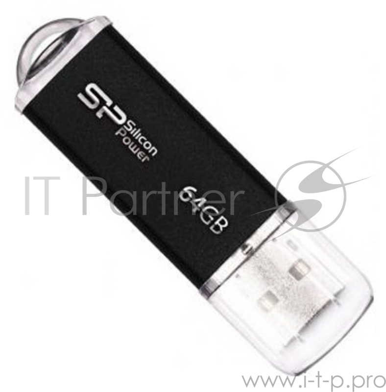 Носитель информации Silicon Power USB Drive 64Gb Ultima II SP064GBUF2M01V1K {USB2.0, Black}