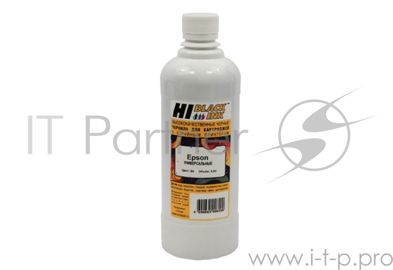Расходные материалы Hi-Black Чернила Epson универсальные 0,5л (HI-black) BK