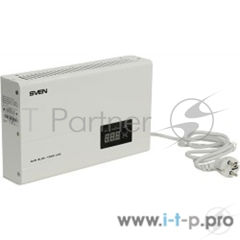 Стабилизатор напряжения SVEN AVR SLIM-1000 LCD