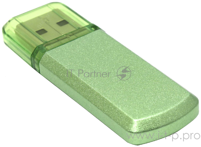 Накопитель USB flash 64ГБ Silicon Power Helios 101 SP064GBUF2101V1N, зеленый (USB2.0)