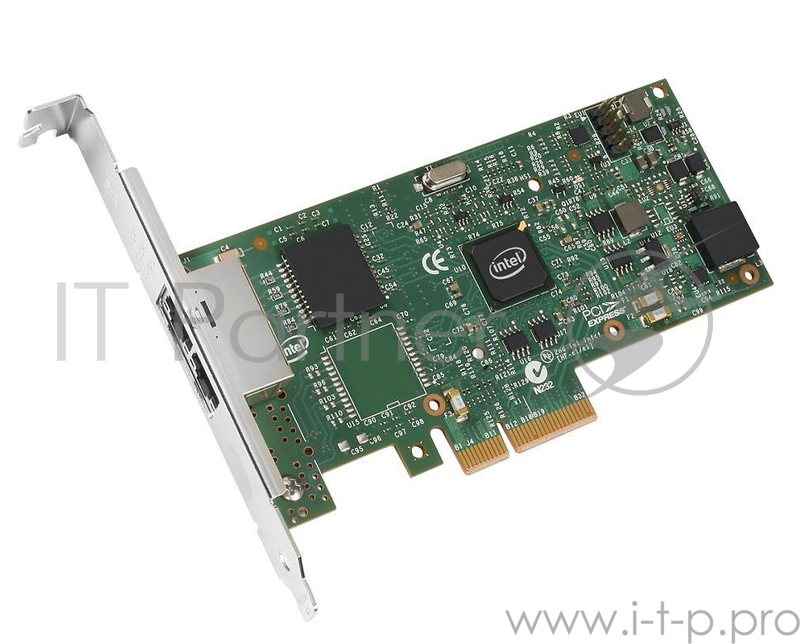 Сетевой адаптер PCIE 1GB DUAL PORT I350F2BLK 914212 INTEL