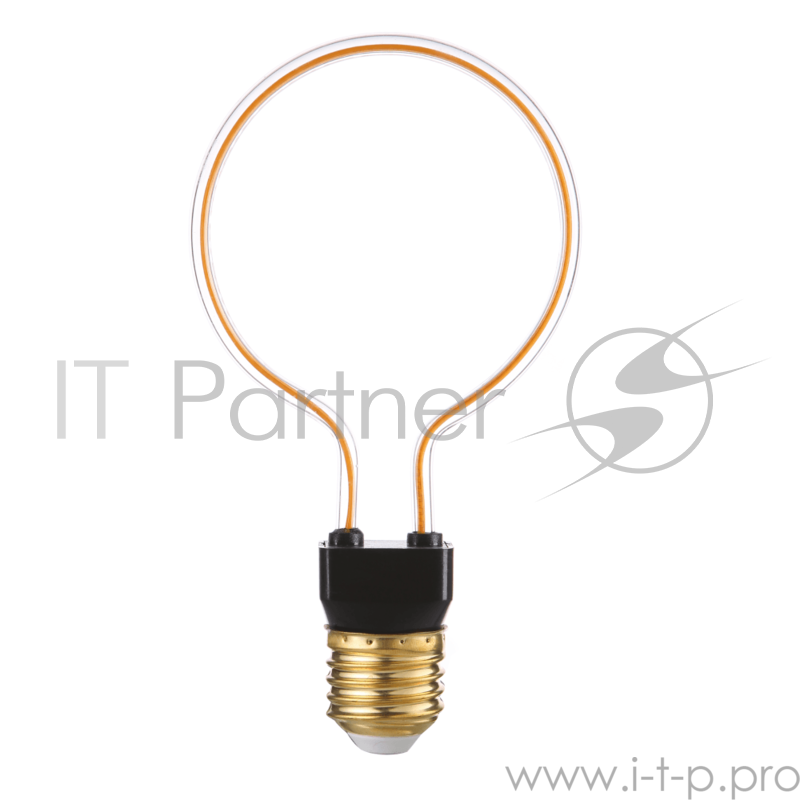 Лампа светодиодная Hiper THOMSON LED DECO FILAMENT WIRE CIRCLE 4W 400Lm E27 200300 2700K GOLD