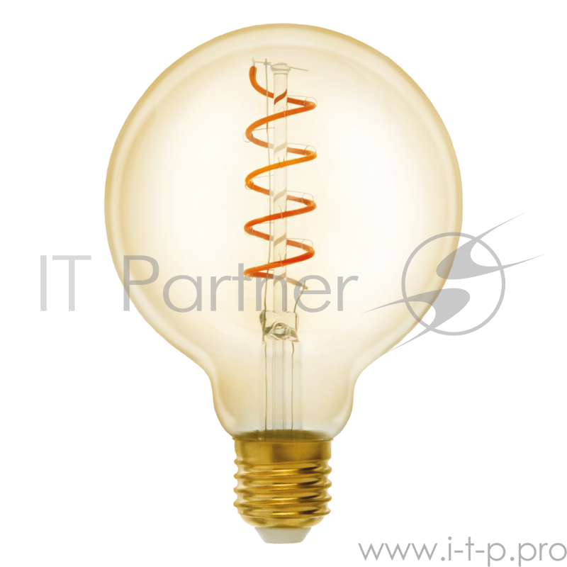 Лампа светодиодная Hiper THOMSON LED FILAMENT FLEXIBLE G95 5W 300Lm E27 95135 1800K GOLD