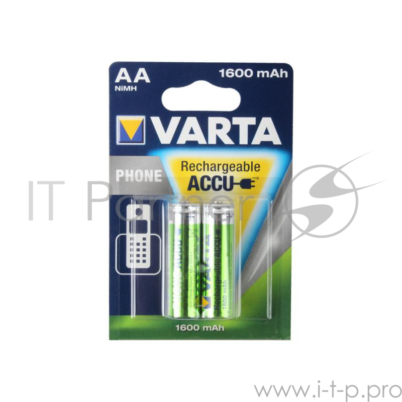 Аккумуляторы VARTA Phone Power AA 1600мАч бл.2 58399201402