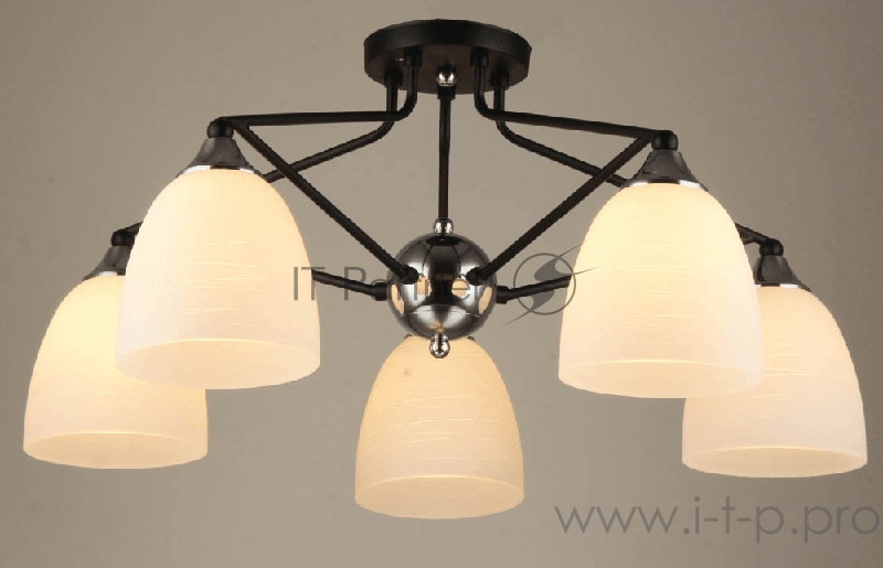 Светильник Hiper 5хЕ27х60Вт Венге H024-5