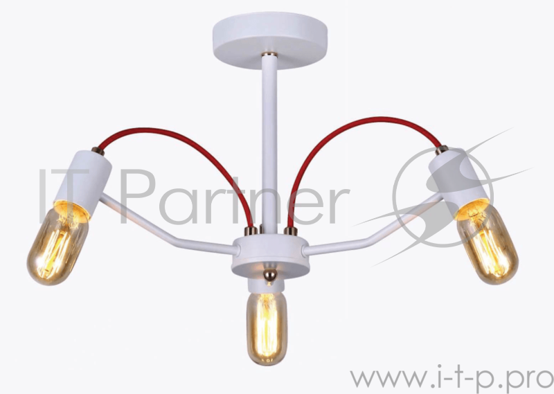 Светильник Hiper E27х3х60Вт Белый с золотом H002-3