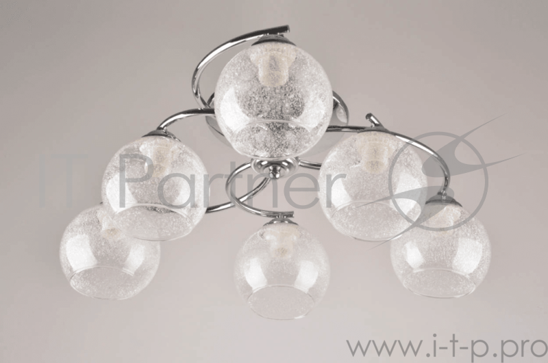 Светильник Hiper 6хЕ27х60Вт Хром H012-6