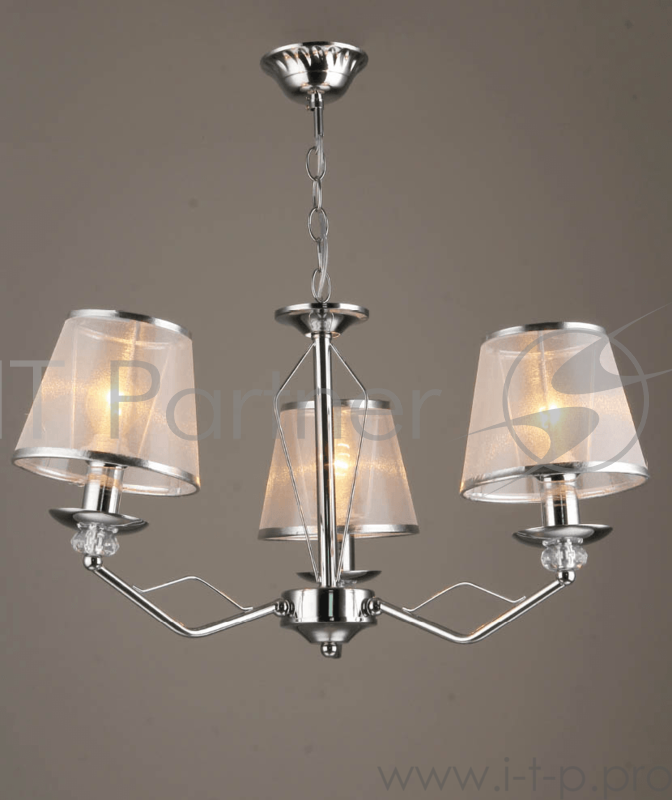 Светильник Hiper 3хЕ27х60Вт Хром H027-3