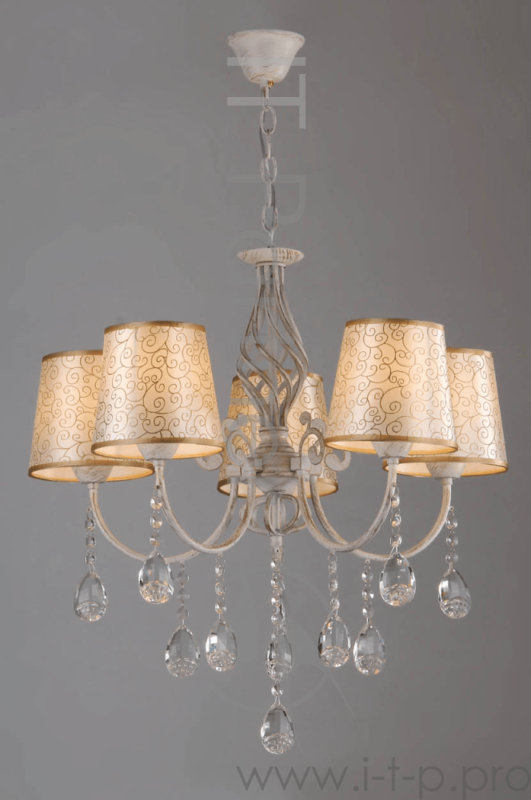 Светильник Hiper Люстра патина 5хE27х60Вт H056-5