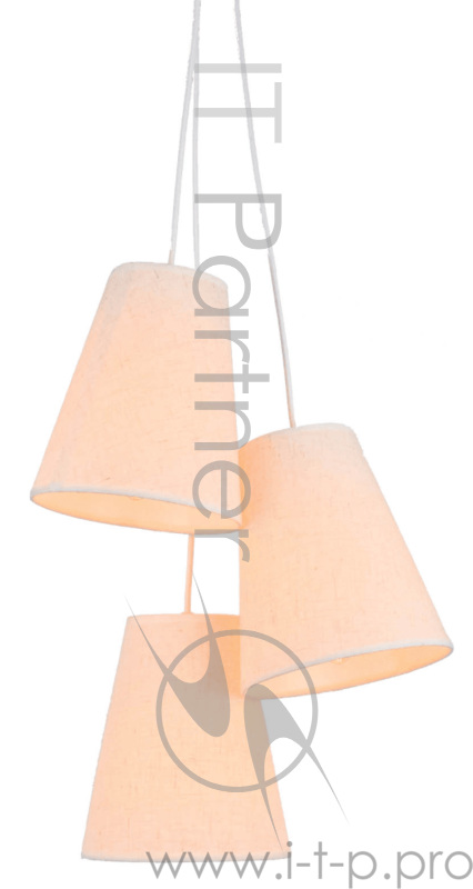 Светильник Hiper Подвес белый 3хE27х60Вт H057-3