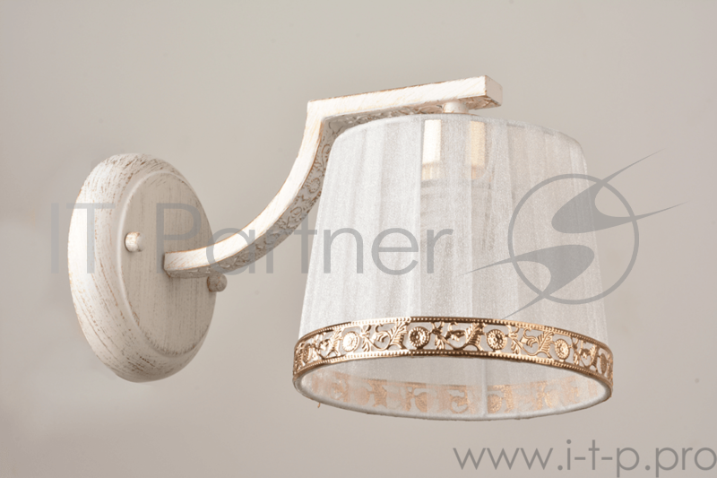 Светильник Hiper Светильник E27х1х60Вт Белый/золотой H016-1