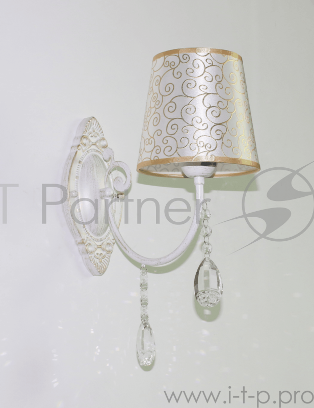 Светильник Hiper Светильник E27х1х60Вт Белый/золотой H056-1