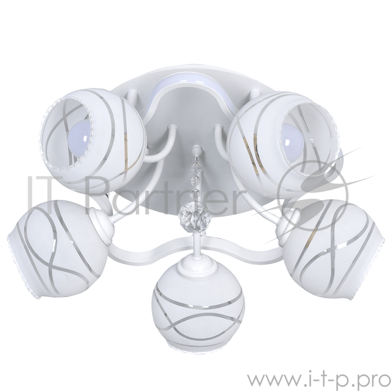 Светильник Hiper Люстра HIPER H803-5 5E1440Вт WHITE