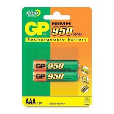Аккумулятор GP 95AAAHC-U2 AAA NiMH 950mAh (2шт)