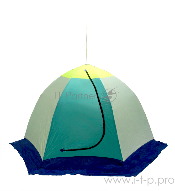 Палатка рыбака ELITE 3-м п/автомат брезент (Стэк)