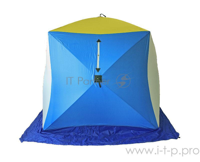 Палатка рыбака КУБ 2 трехслойная LONG (Стэк)