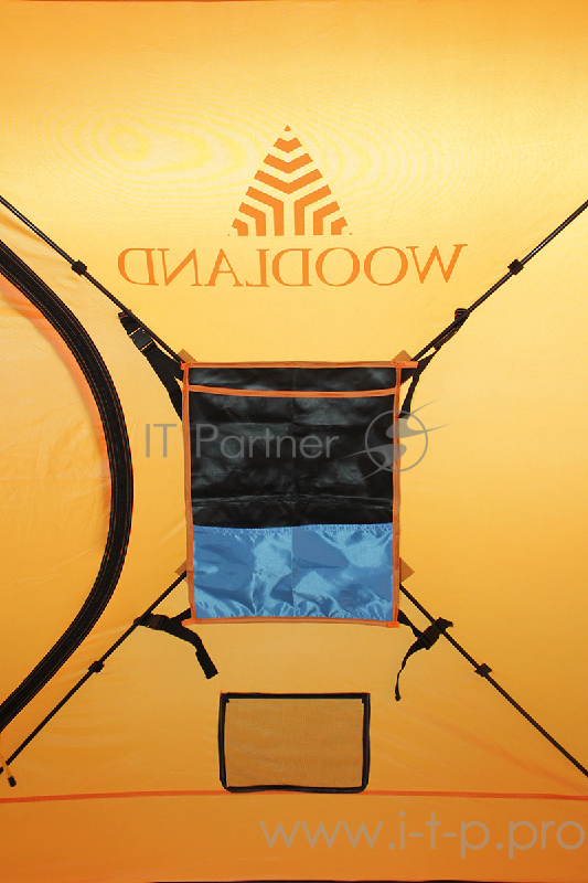 Палатка зимняя WOODLAND ICE FISH 4, 180х180х210 см (оранжевый)NEW