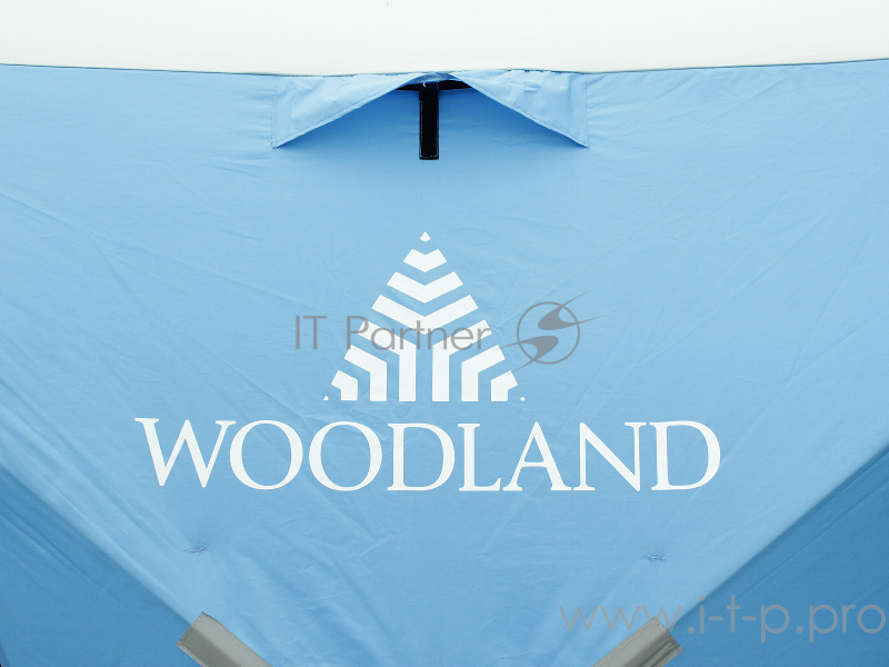 Палатка зимняя WOODLAND ICE FISH DOUBLE 205х205х190 см (синий)