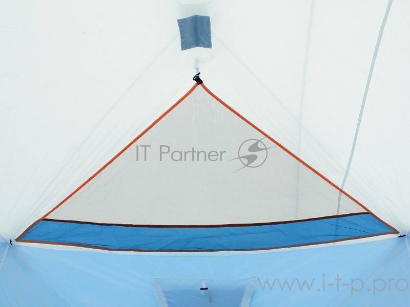 Палатка зимняя WOODLAND ICE FISH DOUBLE 205х205х190 см (синий)