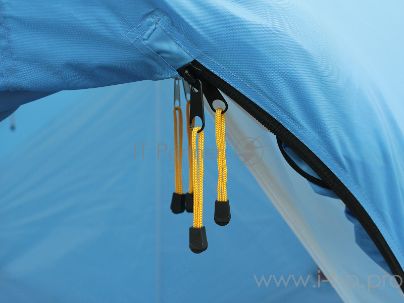 Палатка зимняя WOODLAND ICE FISH DOUBLE 205х205х190 см (синий)