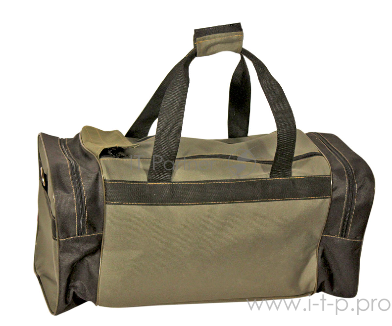 Сумка дорожная 30л, 3 кармана, олива