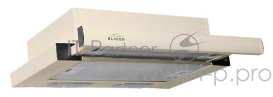 Вытяжка ELIKOR Интегра 45П-400-В2Л (крем/крем) (крем/крем, 200Вт, 2 скорости, механическое управление)