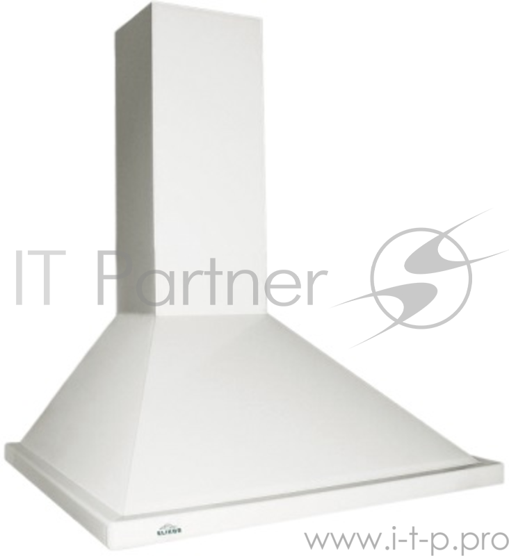 Вытяжка каминная Elikor Оптима 60П-400-К3Л белый управление: кнопочное (1 мотор)
