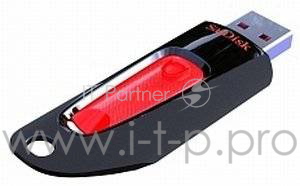 Накопитель USB flash 64ГБ SanDisk Ultra, черный (USB3.0)
