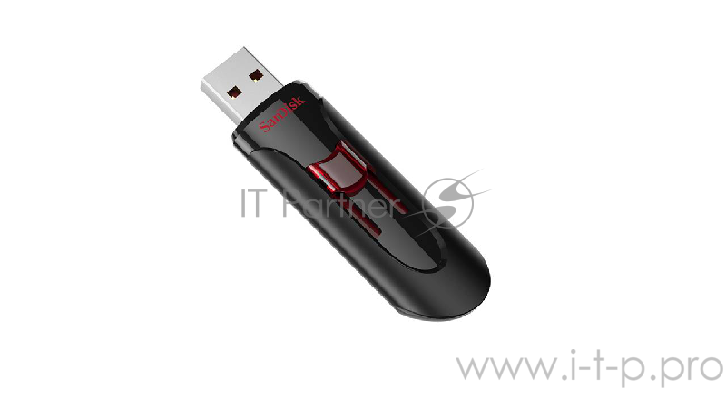 Накопитель USB flash 64ГБ SanDisk Cruzer Glide 3.0, черный (USB3.0)